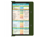 WhiteCoat Clipboard® - Army Green Ovarian/Adnexal Sonography Edition